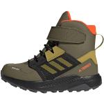 adidas Terrex Trailmaker Cold.RDY Hiking Shoes-High (Non-Football), Focus Olive/Pulse Olive/Impact orange, 37 1/3 EU