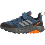 Graue adidas Terrex Trailmaker Trailrunning Schuhe mit Schnürsenkel für Kinder Größe 39,5 