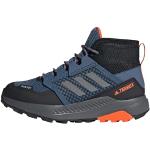 adidas Terrex Trailmaker Mid RAIN.RDY Hiking Shoes Sneaker, Wonder Steel/Grey Three/Impact orange, 39 1/3 EU