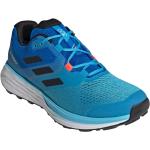 Blaue adidas Performance Trailrunning Schuhe mit Schnürsenkel aus Mesh leicht für Herren Größe 48 