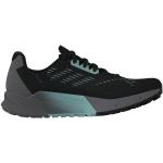 Reduzierte Schwarze adidas Terrex Agravic Flow Trailrunning Schuhe leicht für Damen Größe 36,5 