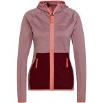 Reduzierte Rosa Atmungsaktive adidas Terrex Herbstjacken aus Fleece mit Kapuze für Damen Größe L für den für den Herbst 