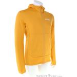 Reduzierte Gelbe adidas Terrex Xperior Herrensweatshirts mit Reißverschluss mit Kapuze Größe XL für den für den Winter 