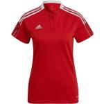 Rote adidas Tiro Damenpoloshirts & Damenpolohemden Größe XS 