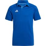 Blaue adidas Tiro 23 Herrenpoloshirts & Herrenpolohemden 