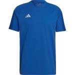 Reduzierte Blaue adidas Performance T-Shirts aus Baumwollmischung für Herren Größe M 
