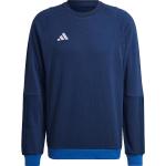 Blaue adidas Tiro 23 Herrensweatshirts Größe M für den für den Winter 