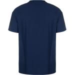 Blaue Gestreifte adidas Tiro 23 T-Shirts aus Baumwollmischung für Herren Größe S 