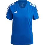Blaue adidas Tiro 23 T-Shirts für Damen Größe XL 