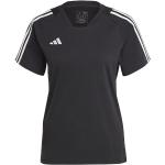 Schwarze adidas Tiro 23 T-Shirts für Damen Größe XXL 