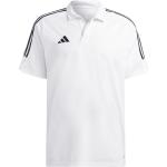 Reduzierte Weiße adidas Tiro 23 Herrenpoloshirts & Herrenpolohemden aus Polyester Größe 3 XL 