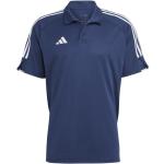 Blaue adidas Tiro 23 T-Shirts für Herren Größe L 