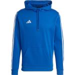 Blaue adidas Tiro 23 Herrensweatshirts mit Kapuze 