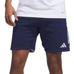 Marineblaue adidas Tiro 23 Sweatshorts für Herren Größe XXL für den für den Sommer 