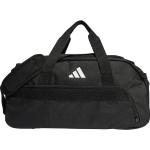 Schwarze adidas Tiro Herrensporttaschen mit Reißverschluss aus Kunstfaser klein 