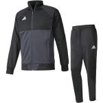 Adidas Tiro17 PES Herren Design Fußball Trainingsanzug Fitness, Gr:L,Schwarz