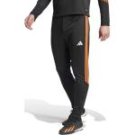 adidas TIRO23 CLUB TRPNT warme Herren Trainingshose schwarz/orange, XL