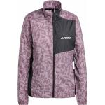 Adidas - Trail-/Running-Windjacke - Trail Wind Jacket W Quicri/Prlofi für Damen - Größe M - Bordeaux