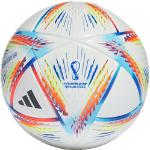 adidas Trainingsball Al Rihla 2022 World Cup Junior 290g Lightball Größe 4 weiß/gelb