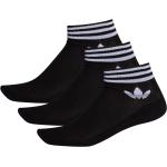 Adidas Trefoil Ankle Socken, 3 Paar Socken schwarz 43/46