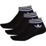 Schwarze adidas Trefoil Socken & Strümpfe Größe 39 3-teilig 