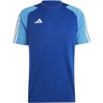 Blaue Kurzärmelige adidas Tiro 23 T-Shirts für Herren 