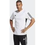 Weiße adidas Tiro 23 T-Shirts aus Jersey für Herren Größe M 