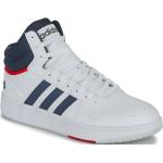Weiße adidas Hoops High Top Sneaker & Sneaker Boots für Herren Größe 42 