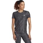 Graue Kurzärmelige adidas T-Shirts aus Polyester für Damen Größe XS für den für den Sommer 