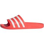 Rote adidas Adilette Aqua Wasserschuhe & Aquaschuhe in Normalweite leicht für Herren Größe 44,5 