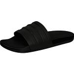 Schwarze adidas Cloudfoam Outdoor-Sandalen aus Leder für Herren Größe 54,5 