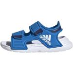 adidas Unisex Baby Altaswim Slide Sandal, Blue Rush/FTWR White/Dark Blue, 26 EU