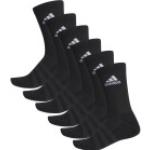 Schwarze Atmungsaktive adidas Essentials Sportsocken für Herren 