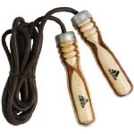 adidas Unisex Jump Rope, Professional Weighted Wooden Handle 9ft Springseil, brown, 9 ft EU