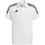adidas Unisex Kinder Polo Shirt (Short Sleeve) Tiro23 L Polo Y, White, HS3589, 176