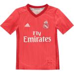 adidas Unisex Kinder Real Madrid Third Fußballtrikot XXL Real Coral/Vivid Red - Real Coral / Vivid Red / FR : 2XL (Taille Fabricant : 176)