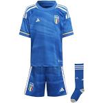 Blaue adidas FIGC – Italienischer Fußballverband Kindermode für Jungen 