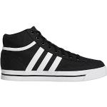 Schwarze Skater adidas Core High Top Sneaker & Sneaker Boots aus Canvas für Herren Größe 45,5 