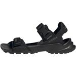 Schwarze adidas Terrex Hydroterra Outdoor-Sandalen mit Riemchen für Herren Größe 47,5 für den für den Sommer 