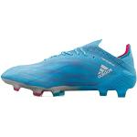 adidas Unisex X Speedflow.1 FG Football Shoe, Sky Rush/Team Shock Pink/Cloud White, 36 EU