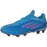 adidas Unisex X Speedflow.2 FG Football Shoe, Sky Rush/Team Shock Pink/Cloud White, 39 1/3 EU