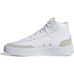 Reduzierte Weiße adidas Znsored High Top Sneaker & Sneaker Boots mit Schnürsenkel in Normalweite für Herren Größe 41,5 
