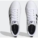 Weiße Gestreifte adidas VS Pace Sneaker & Turnschuhe aus Nubukleder Größe 45,5 