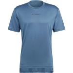 Blaue adidas T-Shirts für Herren Größe S 