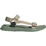 Khakifarbene adidas Hydroterra Outdoor-Sandalen leicht für Herren für den für den Sommer 