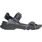Schwarze adidas Hydroterra Outdoor-Sandalen für Herren Größe 42 für den für den Sommer 