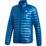 adidas Winterjacke Varilite Down Jacket petrolblau/weiß