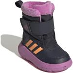 adidas Winterstiefel Winterplay I (Nylon, Futter, Schmutzfang, Klettverschluss) inkblau/pink Kleinkinder