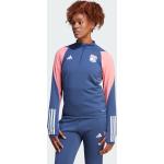 Adidas Woman Olympique Lyon Tiro 23 Training Top Tech indigo/hazy rose (IB0933)