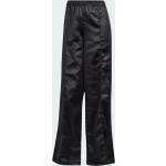 Adidas Woman Trefoil Monogram satin Training Pants black satin (IJ6010)